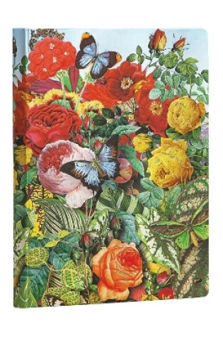 Cover of Butterfly Garden Unlined Hardcover Journal