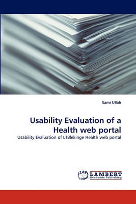 Book cover for Usability Evaluation of a Health web portal