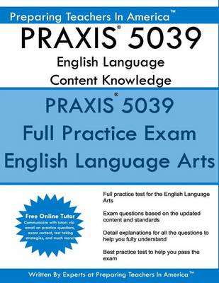 Book cover for PRAXIS 5039 English Language Arts