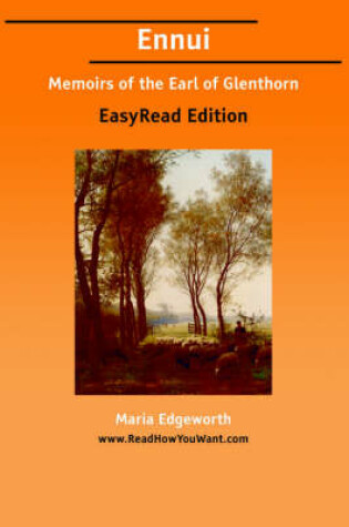 Cover of Ennui [Easyread Edition]