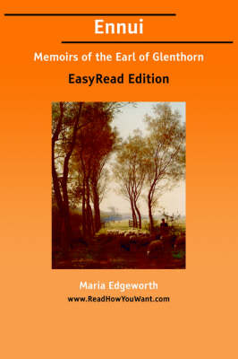 Book cover for Ennui [Easyread Edition]