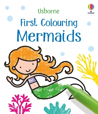 Book cover for First Colouring Mermaids