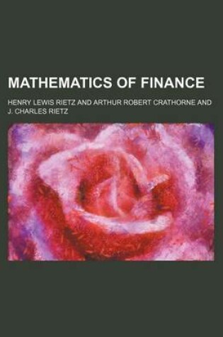 Cover of Mathematics of Finance