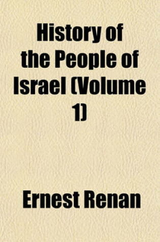 Cover of History of the People of Israel (Volume 1)