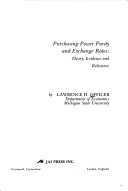 Book cover for Purchasing Power, Parity and Exchange Rates