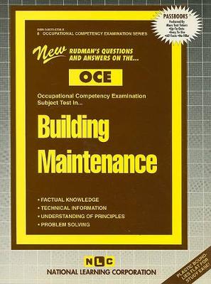 Book cover for BUILDING MAINTENANCE