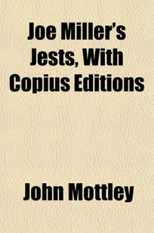 Cover of Joe Miller's Jests, with Copius Editions