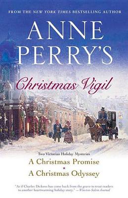 Book cover for Anne Perry's Christmas Vigil