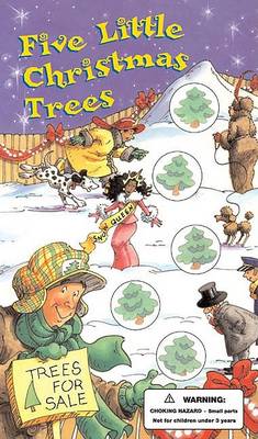 Book cover for Five Little Christmas Trees