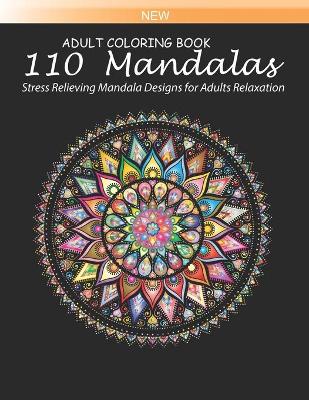 Book cover for Mandala Adults Coloring Book