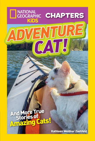 Book cover for National Geographic Kids Chapters: Adventure Cat!