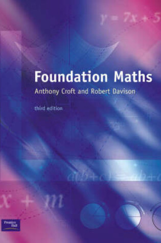 Cover of Foundation Maths with                                                 Mathematics Dictionary
