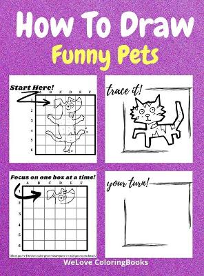 Book cover for How To Draw Funny Pets