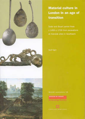 Book cover for Material Culture in London in an Age of Transition