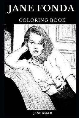 Book cover for Jane Fonda Coloring Book