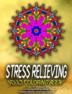 Book cover for STRESS RELIEVING ADULT COLORING BOOK - Vol.3