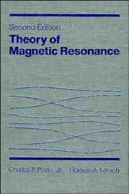 Book cover for Theory of Magnetic Resonance