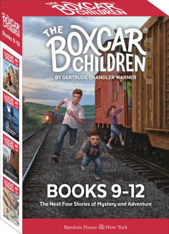 Book cover for The Boxcar Children Mysteries Boxed Set #9-12