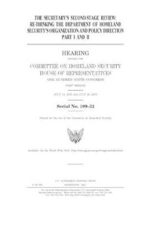 Cover of The secretary's second-stage review