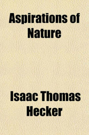 Cover of Aspirations of Nature