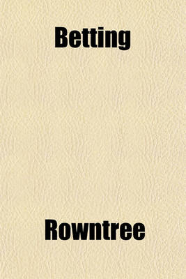 Book cover for Betting