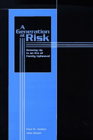Cover of A Generation at Risk