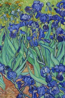 Book cover for Irises by Vincent van Gogh Journal