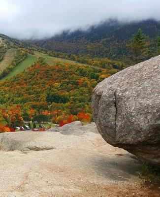 Cover of School Composition Book Lake Mountain Clouds Boulder 130 Pages