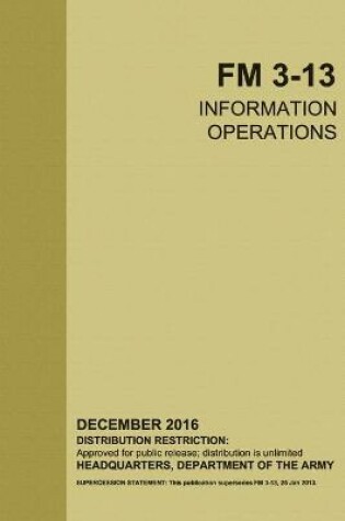 Cover of FM 3-13 Information Operations