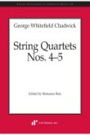 Cover of String Quartets Nos. 4-5