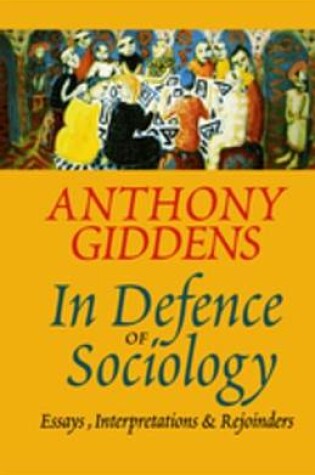 Cover of In Defence of Sociology