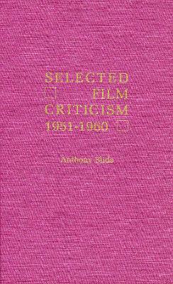 Book cover for Selected Film Criticism