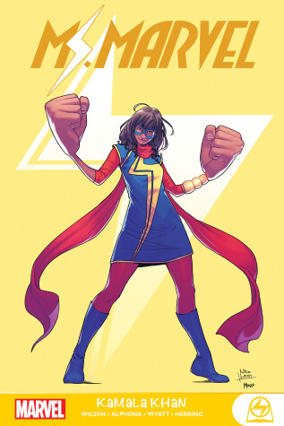 Book cover for Ms. Marvel: Kamala Khan