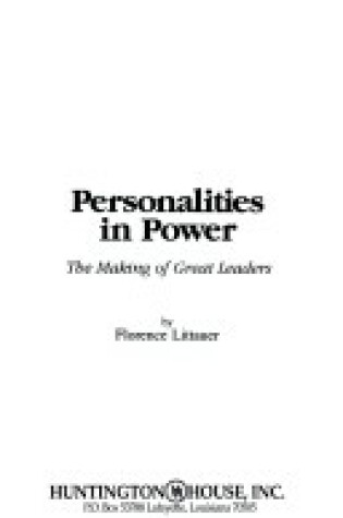Cover of Personalities in Power
