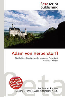 Cover of Adam Von Herberstorff