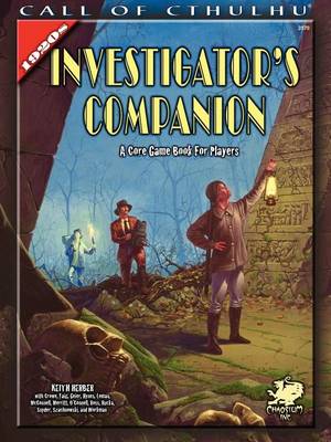 Cover of 1920s Investigator Companion