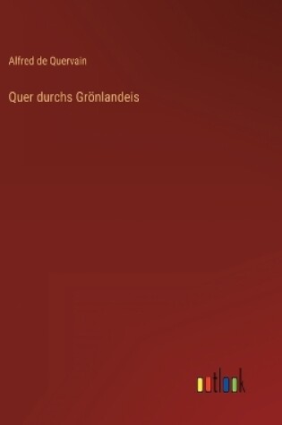 Cover of Quer durchs Grönlandeis