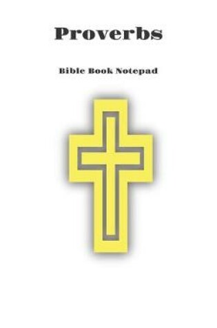 Cover of Bible Book Notepad Proverbs