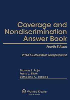 Book cover for Coverage & Nondiscrimination Answer Book 4e 2014 Supplement