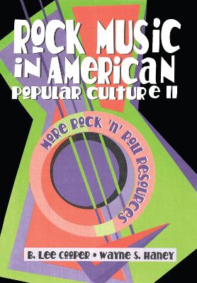 Book cover for Rock Music in American Popular Culture II