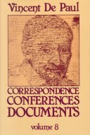 Book cover for Vincent De Paul: Correspondence