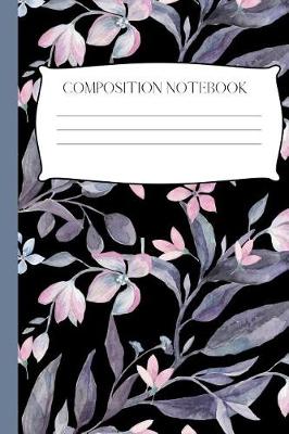 Book cover for Elegant Floral Composition Notebook