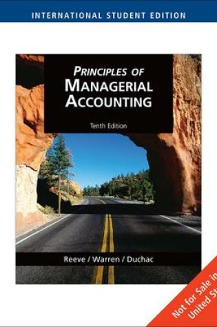 Cover of Principles of Managerial Accounting