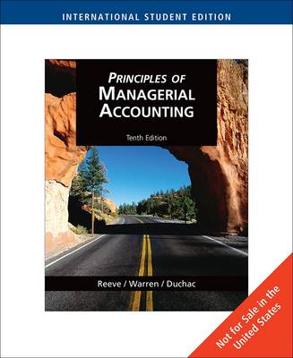 Book cover for Principles of Managerial Accounting