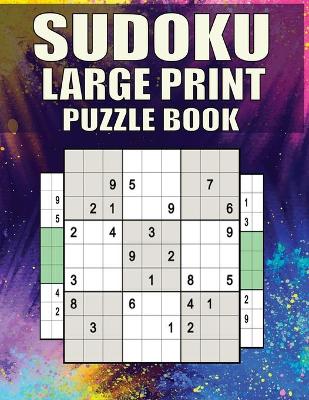 Cover of Sudoku Large Print puzzle Book