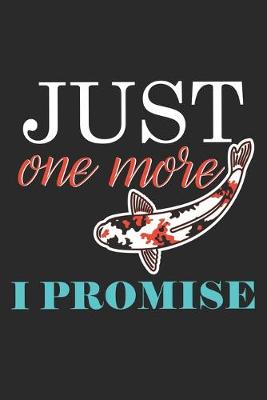 Book cover for Just one more I promise