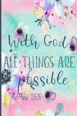 Book cover for With God All Things Are Possible