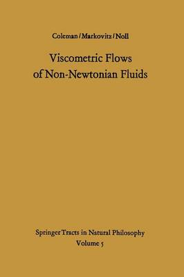 Book cover for Viscometric Flows of Non-Newtonian Fluids