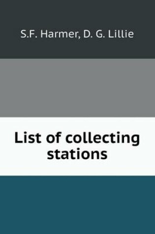 Cover of List of collecting stations