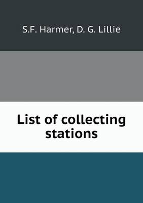 Book cover for List of collecting stations